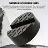 Universal Car Jack Rubber Pads Lift Jack Stand Pad Floor Slotted Car Jack Rubber Pad Frame Protector Adapter Jacking Tool