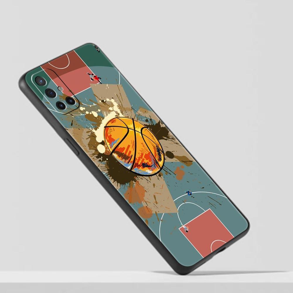 Basketball Basket Number Phone Case For OnePlus 10 9 Pro 9T 10R 9R 9RT 8T 8 7 6T 7T Nord 2T CE 2 5G N200 N10 N100 Silicone Cover