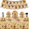 Harry Potter Owl Party Tableware Set - Magic Castle Theme Decorations