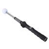 Swing Trainer Aid Right Hand Click Feedback Retractable Swing Trainer Practice Stick with Black Grip White Ball