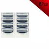 8 Pcs Mache 3 Layers Men Face Razor Blades Shaving Blades Shaver Sharpener Razor Blade
