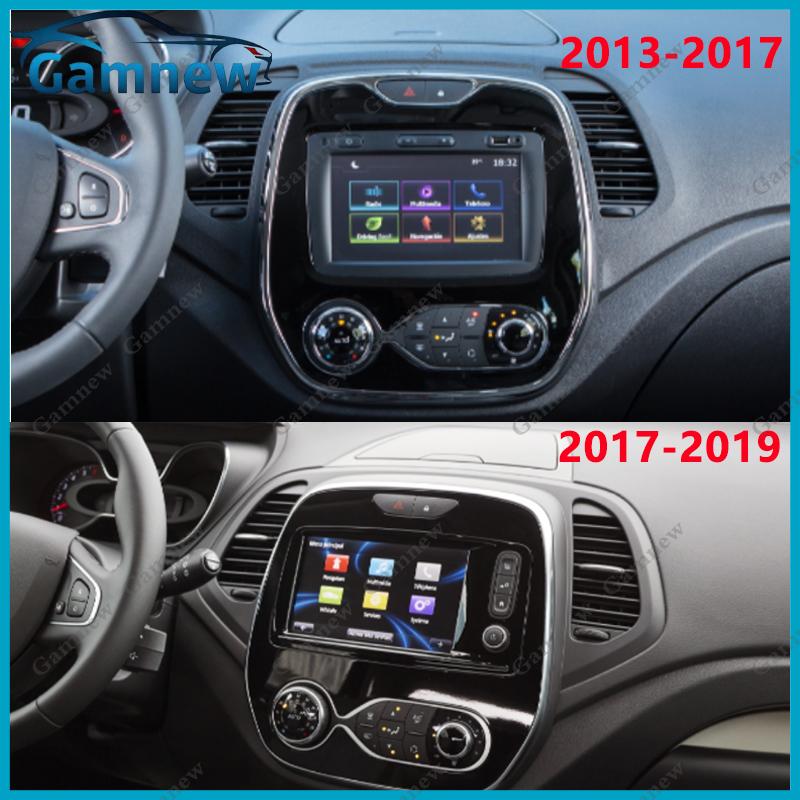 9 Inch Car Frame Fascia Adapter Canbus Box Decoder Android Radio Dash Fitting Panel Kit For Renault Captur Clio 2013-2019