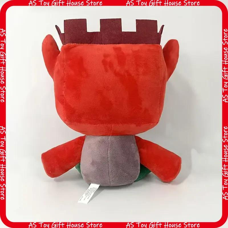 25Cm Roblox Forsaken JX1DX1 Red Devil Soft Stuffed Plush Doll Game Peripheral Birthday Gift For Game Fans Home Decor