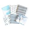 Tramparan Made In Japan, Gauze Towel, Face Towel, Set of 6, Heart Towel, No Obi, Senshu Towel, Quick Drying, Absorbent, Thin, 100% Cotton