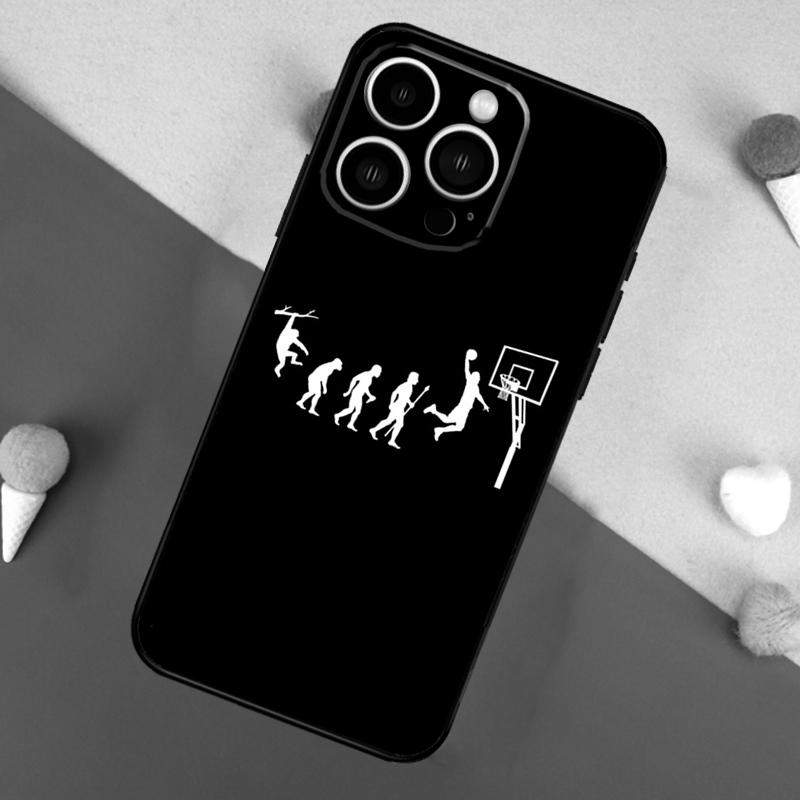 Basketball Ball Case For iPhone 16 15 Pro Max 11 12 13 Mini 14 15 Pro Max 15 Plus XR 16e Phone Back Cover