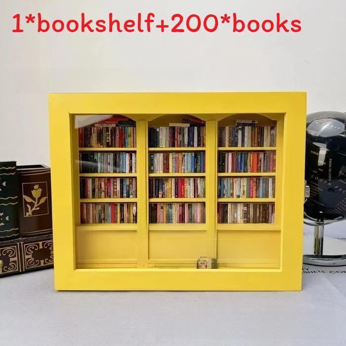 Original Anxiety Bookshelf Wooden Organizer For Stress Relief And Giftgiving