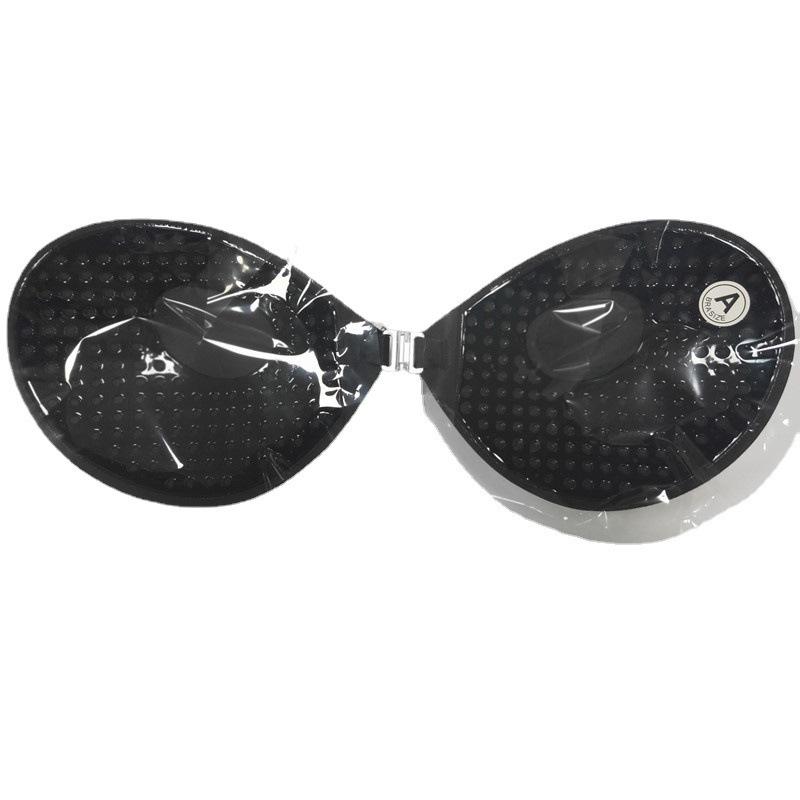 

Свадебное платье силиконовый невидимый бюстгальтер наклейка женский собирающий маленькую грудь толстый большая грудь сексуальный глубокое декольте верхняя поддержка наклейка для груди без бретелек нижнее белье A чёрный