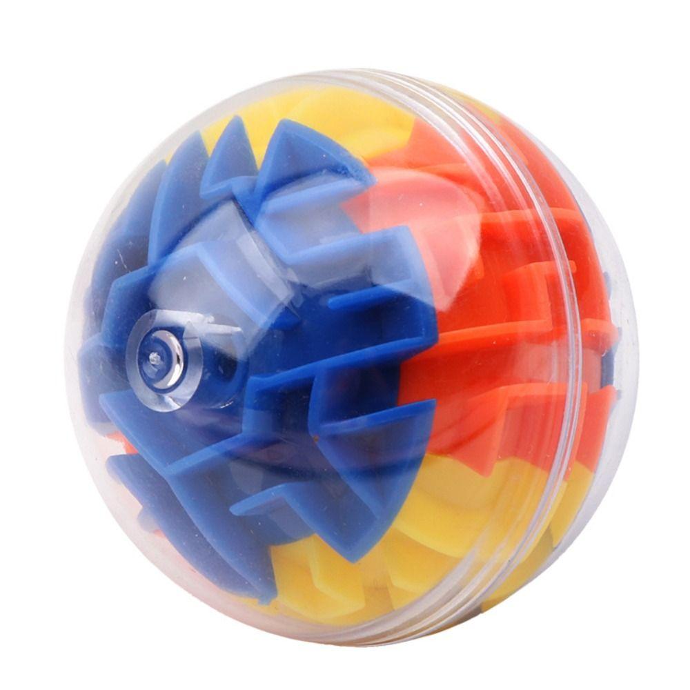 Round Speed Cube Labyrinth Rolling Ball Toys Mini Speed Rolling Ball Game Maze Toy  Learning Toy