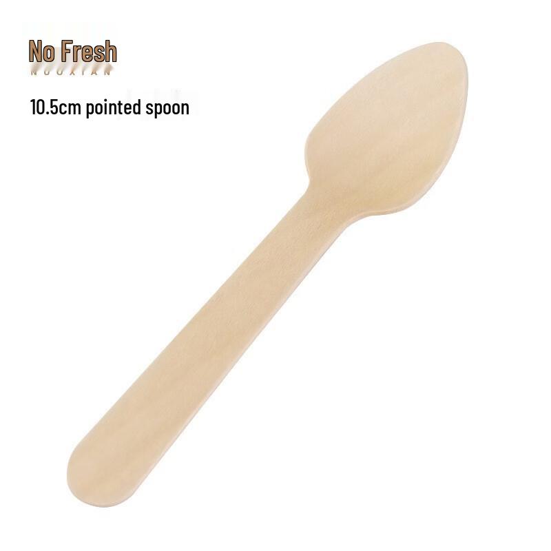 Nuoxian Disposable Wooden Dessert Spoons