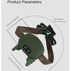 USB Rechargeable Neck and Shoulder Heating Massager 6D Hand Simulation Shoulder and Neck Massager Deep Kneading Massager Gifts for The Elderly