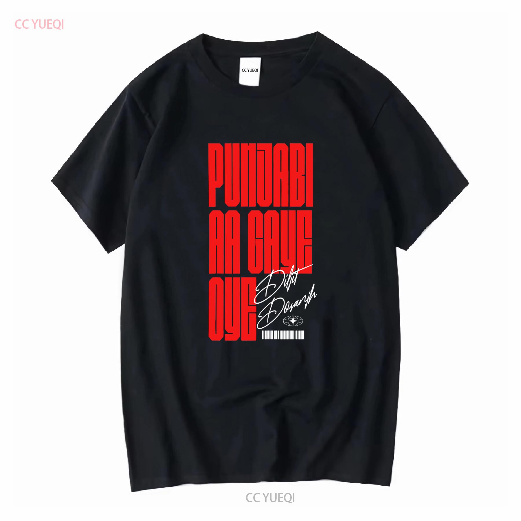 Punjabi Aa Gaye oye l Diljit Dosanjh Tour UK Desi Bollywood Singer Dil Luminati T Shirt long or short sleeves vintage Washed 4XL