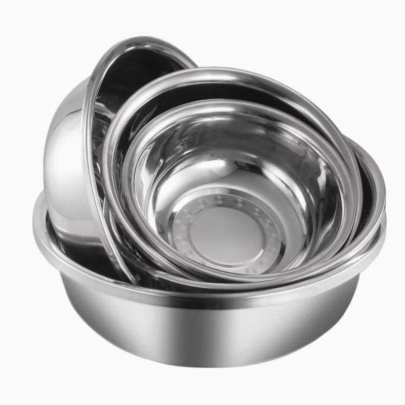 Kangfutao Stainless Steel Round Multi-Purpose Basin
