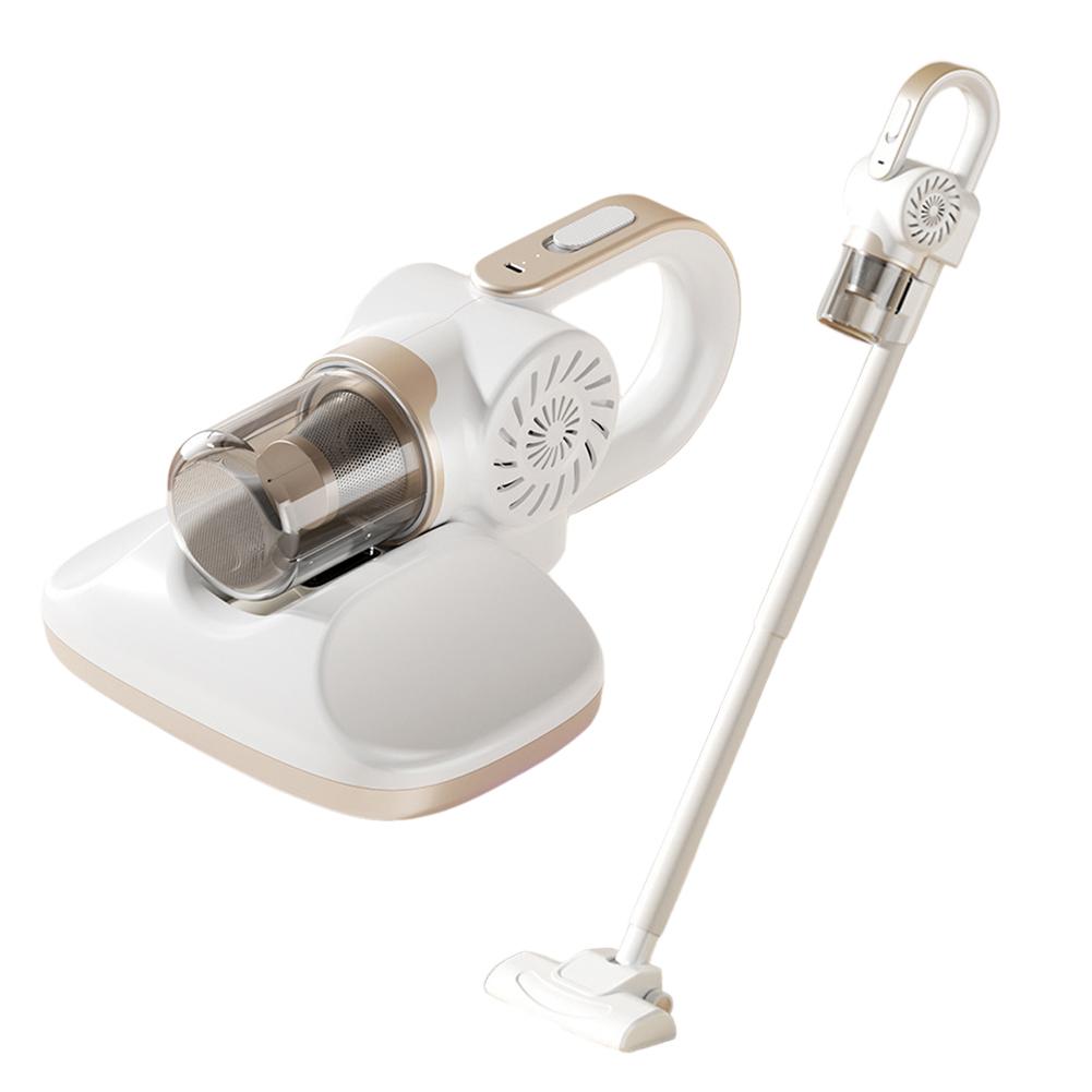 

Ручной пылесос 85000 Па, перезаряжаемый через USB, портативная швабра, умный пылесос для чистки матрасов, диванов белый