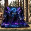 1pc Batman Outdoor Flannel Throw Blanket Soft, Lightweight & Warm for Sofa, Office