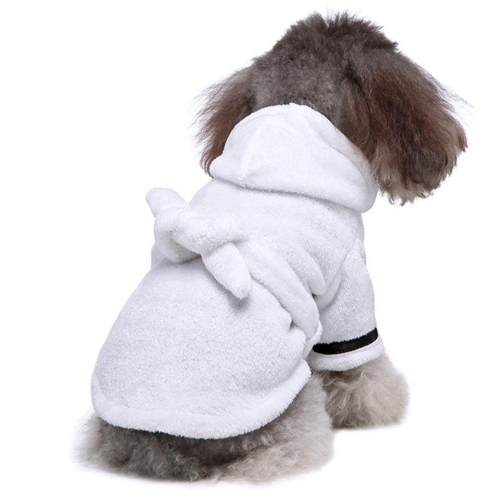 Thick Flannel Pet Supplies Nightwear Super Microfiber for Small Large Dog Pet Pajamas Dog Towel Pet Bath Towels Dog Bathrobe