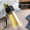Shangqi Double-Layer Borosilicate Glass Tea Infuser Bottle