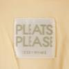 PLEATS PLEASE Isseimi Sunburn down coat 3 beige Women Used