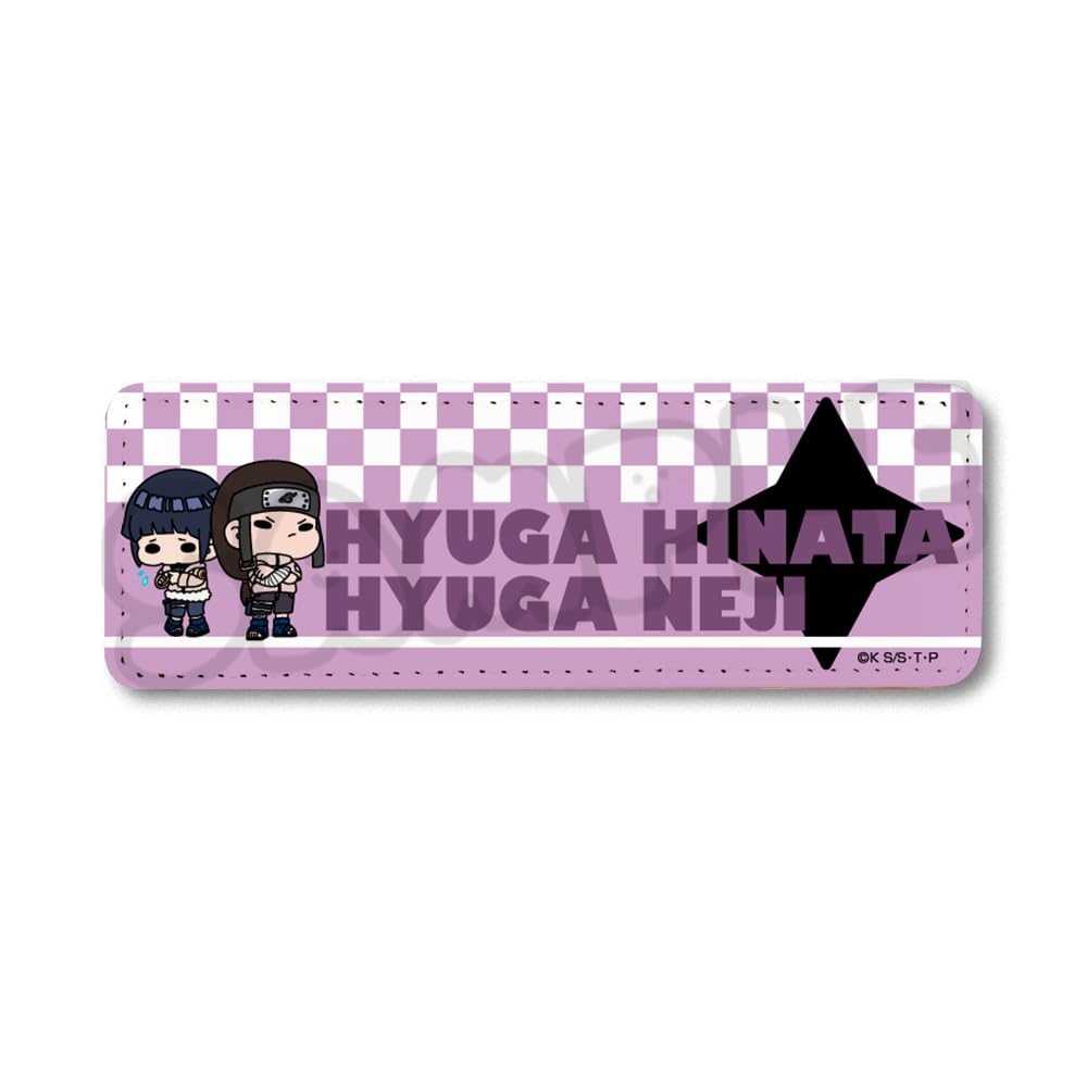 TV Anime Hyuga Neji Leather Badge MJ  NARUTO  [Hinata & Hyuga] [Long]