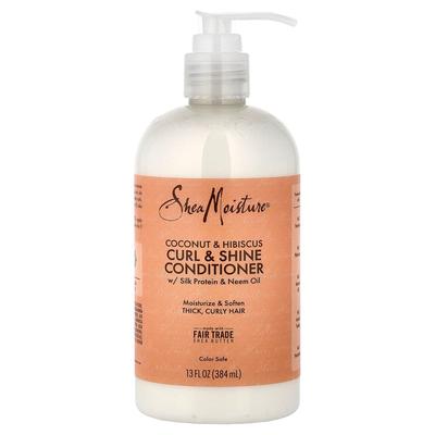 SheaMoisture Curl & Shine Conditioner Kokosnuss & Hibiskus 384ml (13 fl oz)