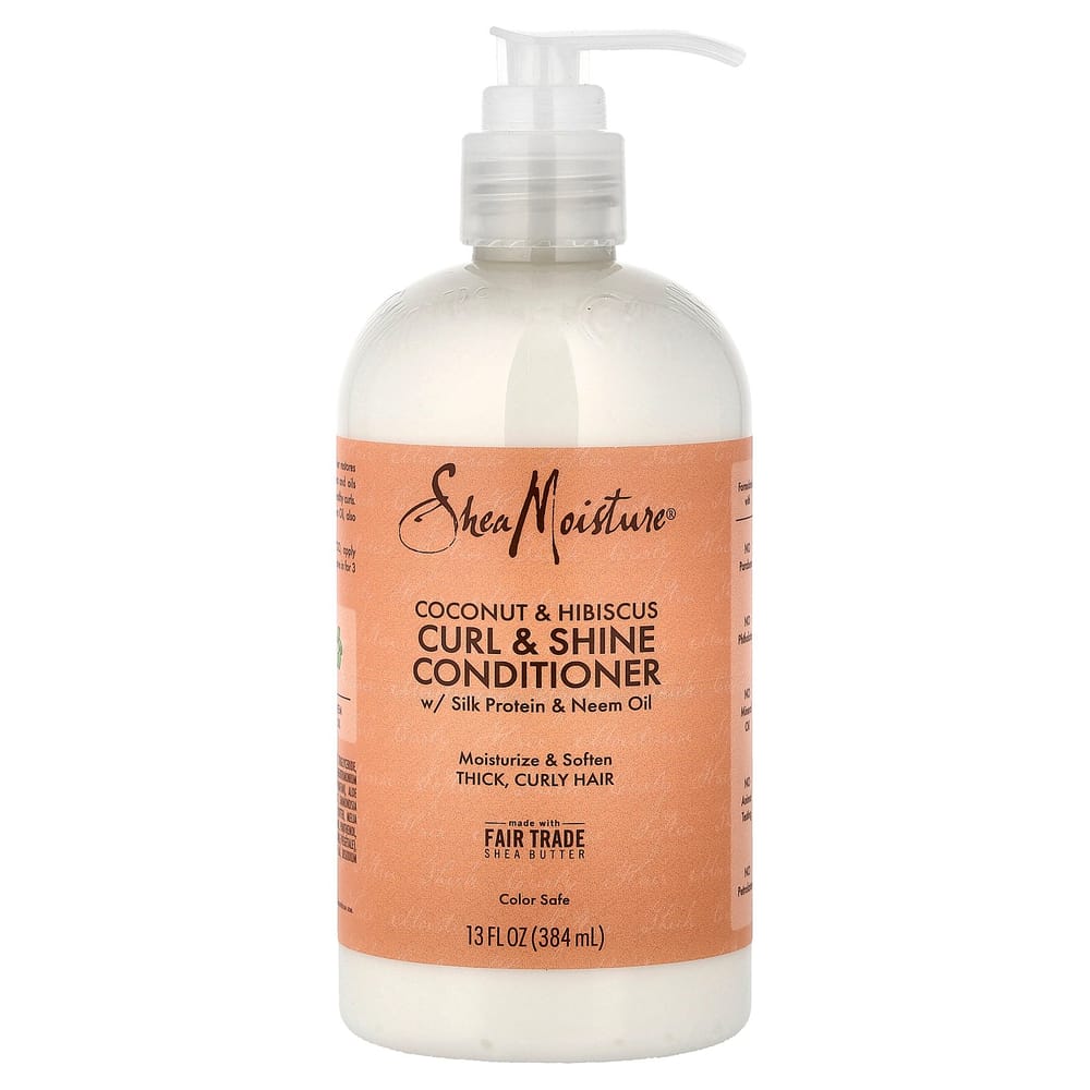 SheaMoisture Curl & Shine Conditioner Coconut & Hibiscus 384ml (13 fl oz) 384ml - 1 ea