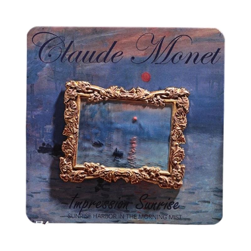 1PC Unique Artistic Metal Fridge Magnets Offering Multiple Styles For Home Gallery Creation Unique Pattern