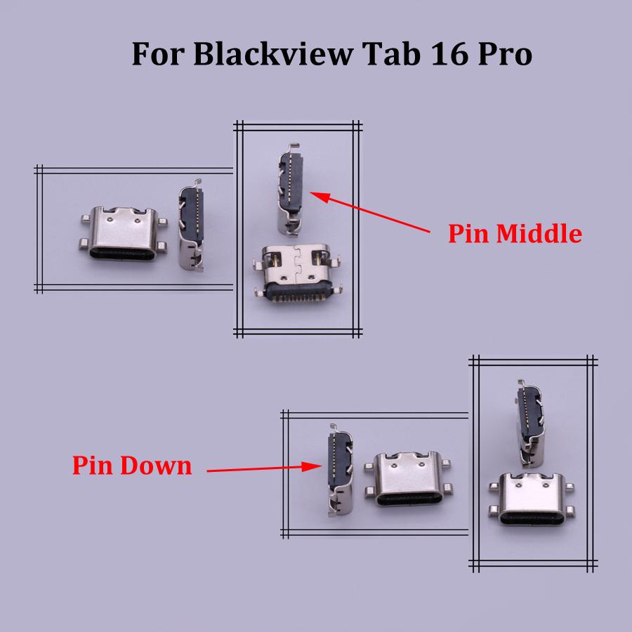 10-100PCS Type C For Blackview Tab 16 Pro USB Charging Tail Port Dock Plug Connector Socket Repair Parts