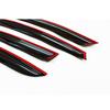 Window Visor for Mazda 3/Axela 2019-2026 Hatchback | 4pcs Rain Guard Wind Deflector | Car Weather Shield Accessory