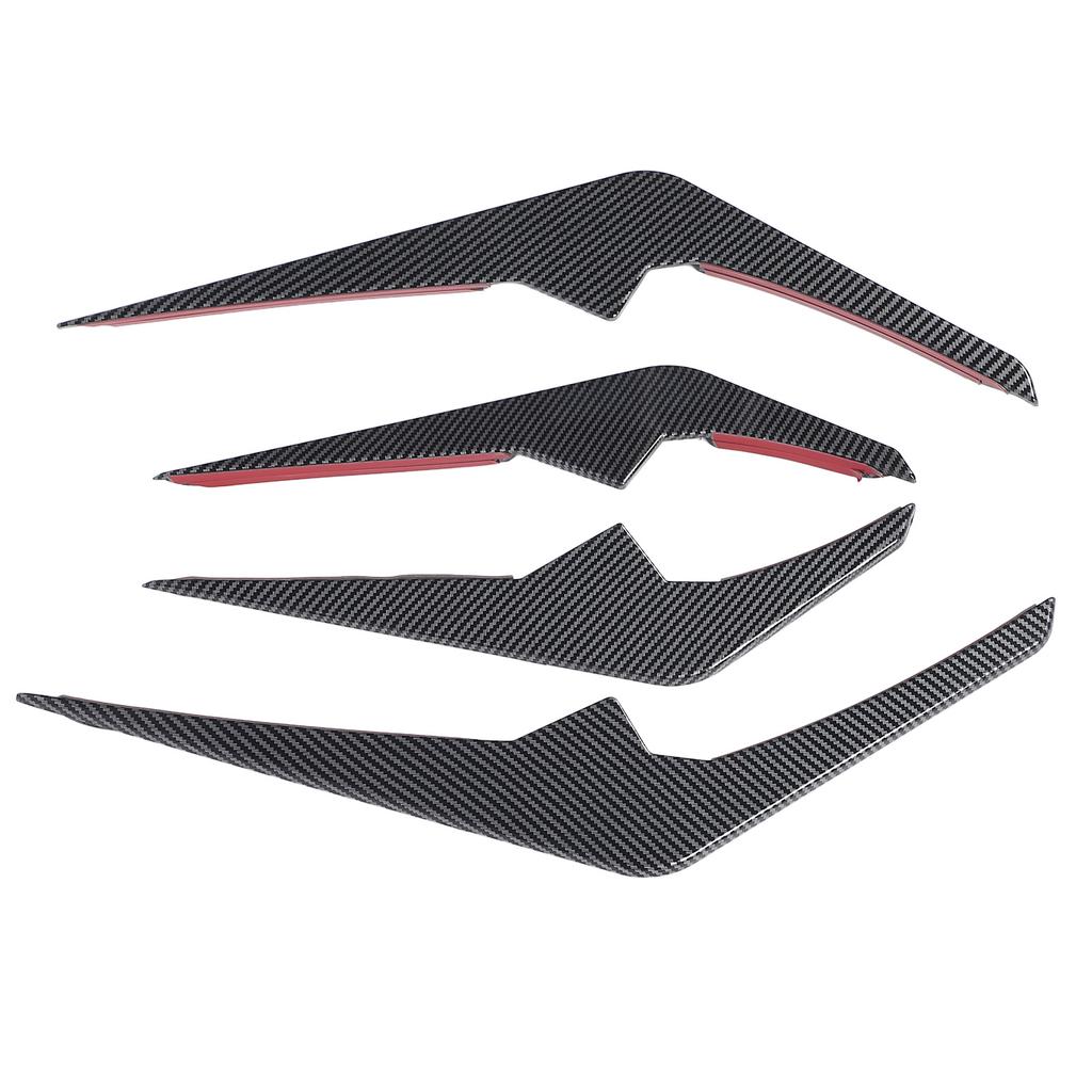 4 ks Spoilery bočních mřížek předního nárazníku Aerodynamické štěpící ploutve náhrada pro X6 G06 LCI M Sport 2023 a novější