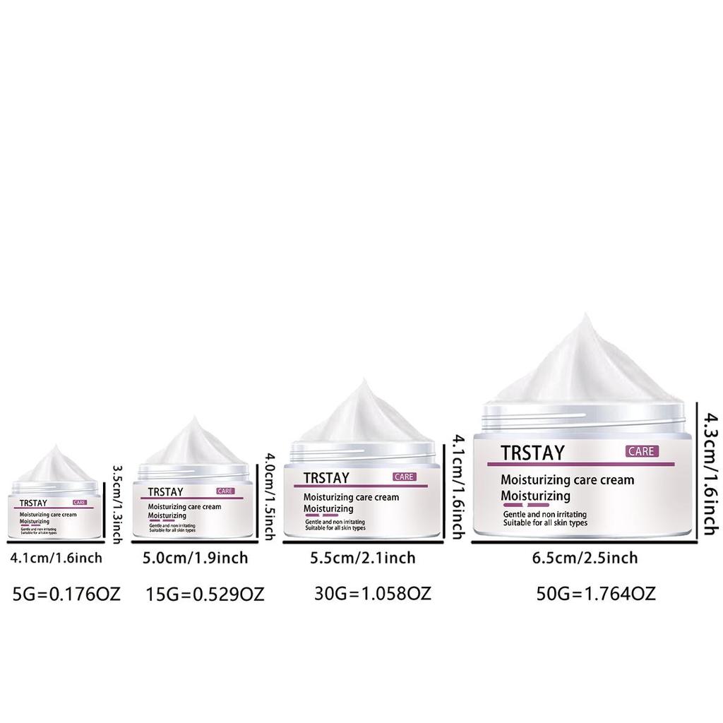 The anti-aging moisturizing cream is gentle and non-irritating, hydrating and brightening the complexion