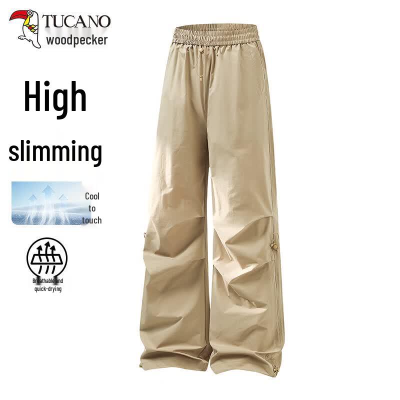 TUCANO Women s Lightweight Wide-Leg Cargo Pants 3XL