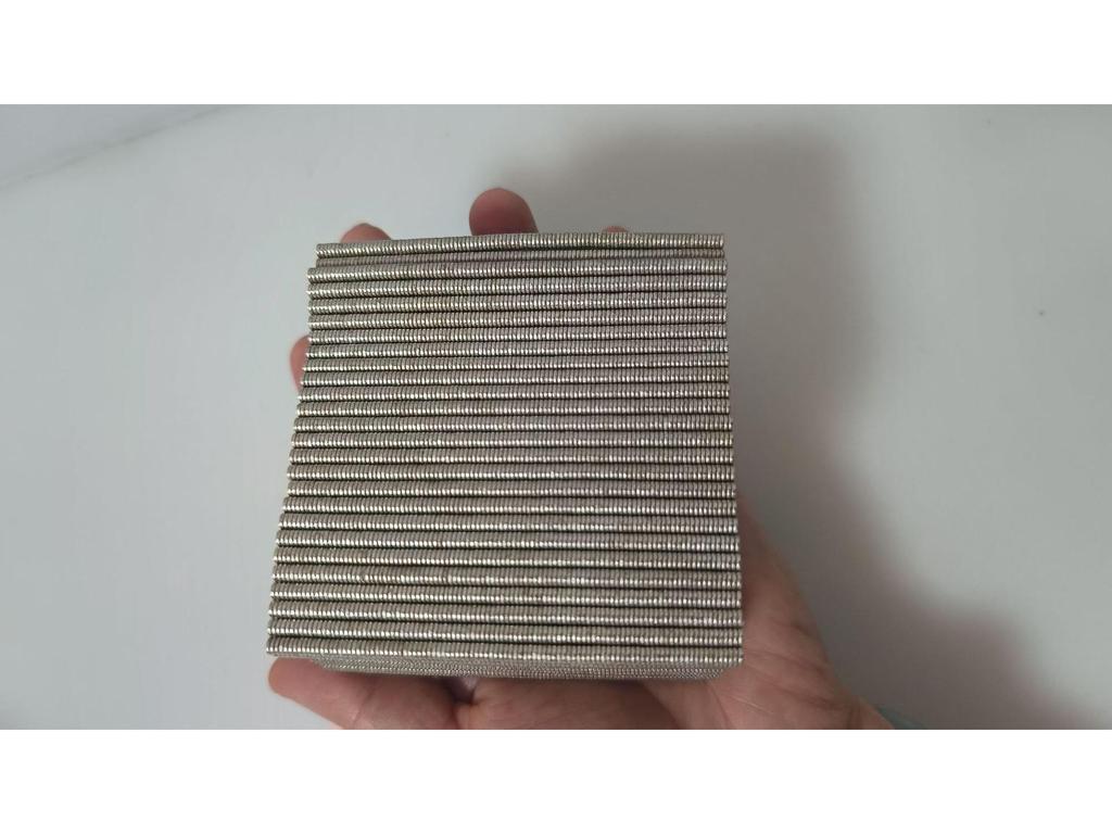 Neodymium Iron Boron Double-Sided Strong Suction Magnets for Fridges, Round and Square Shapes.
