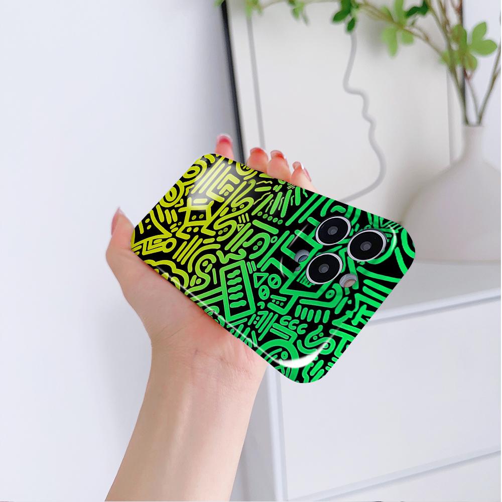 All-inclusive Film Phone Case Cartoon Fashion Design Hard Shell Full Cover Camera Protection Case for Samsung Xiaomi Poco Redmi Infinix Tecno