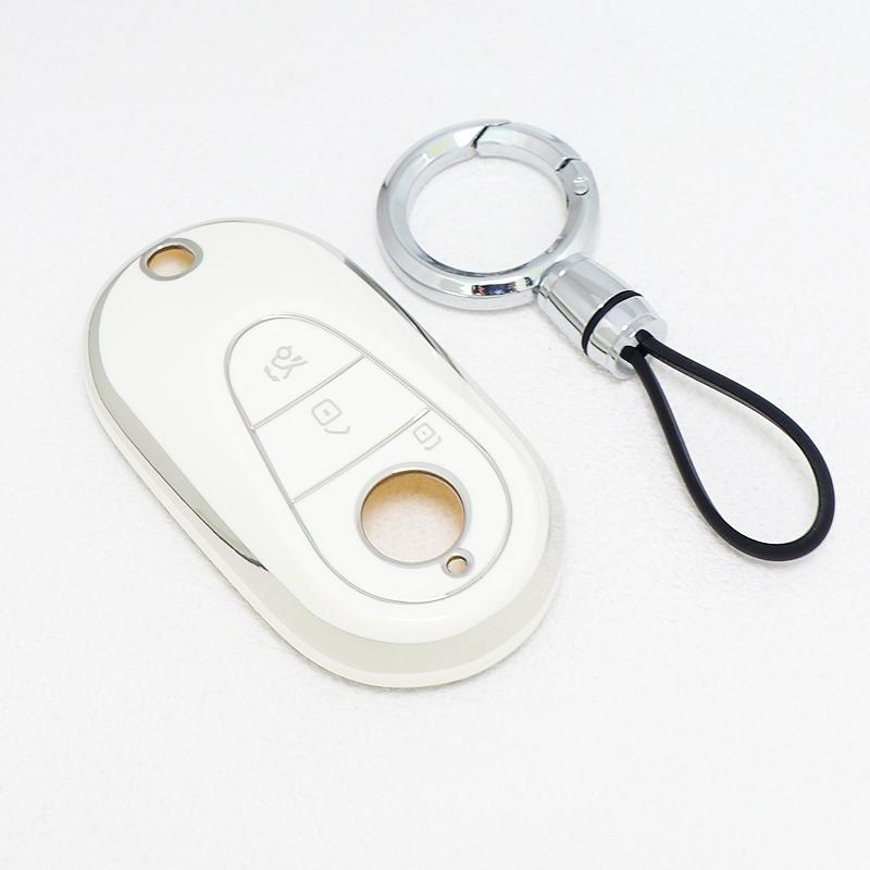Fashion Style TPU For Mercedes Benz GLA GLB GLC CLA CLS E300 S450 S580 S500 C E S Class W206 W223 W214 Car Key Case Cover