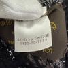 Great LOUIS VUITTON Scarf Escalp Logomania Shine With fringe wool Women M75833 Used