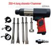 Hailiqi Pneumatic Chisel & Hammer Tool Set - Impact Hammer, Scraper, Pick Options (150, 190, 250)
