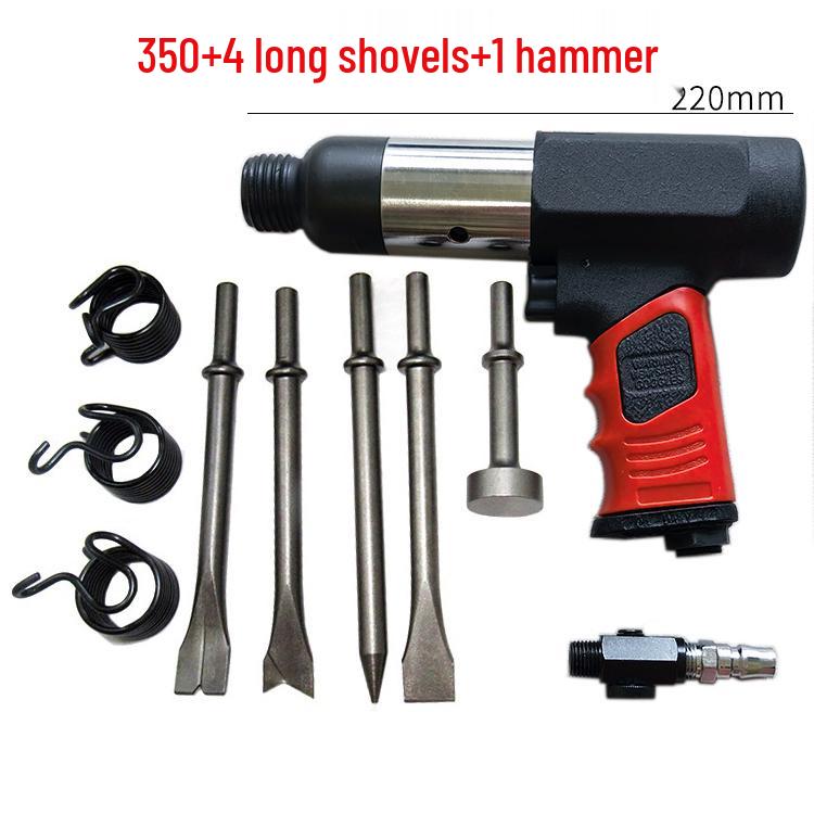 Hailiqi Pneumatic Chisel & Hammer Tool Set - Impact Hammer, Scraper, Pick Options (150, 190, 250)