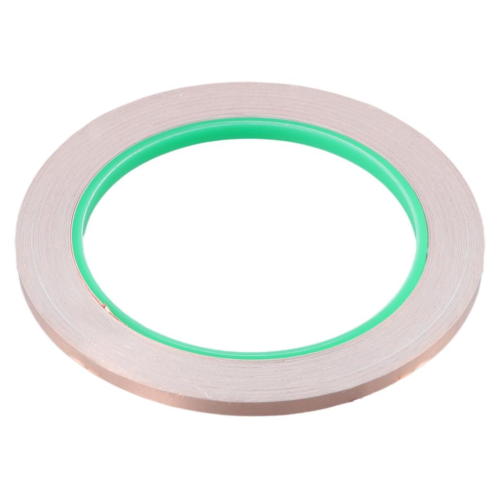65FT Double Conductive Copper Foil Tape For EMI Shielding Conductive Tape Multipurpose Welding Electrical Repair