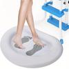 Strong Inflatable Foot Wash Basin Manual Air Pumps Included Sand Grass Cleaner for Camping Outings Pool Care Use