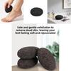 Volcano Stone Foot File Black Elliptical Callus Remover For Pedicure And Foot Care
