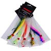 VIB Metal Jig Sinking Lure with Feather Hair Hook