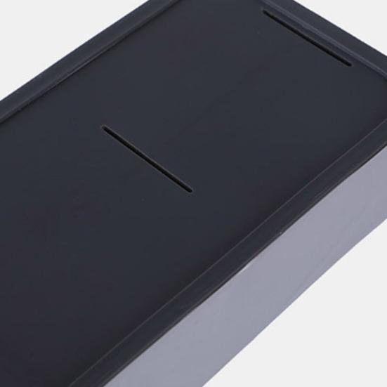 5-Compartment Cutlery Box Flatware Holder with Drainage Kitchen Utensil Drawer Organizer Cutlery Holder for Spoons Knives Forks