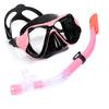Large vision mask, tempered glass diving goggles set.