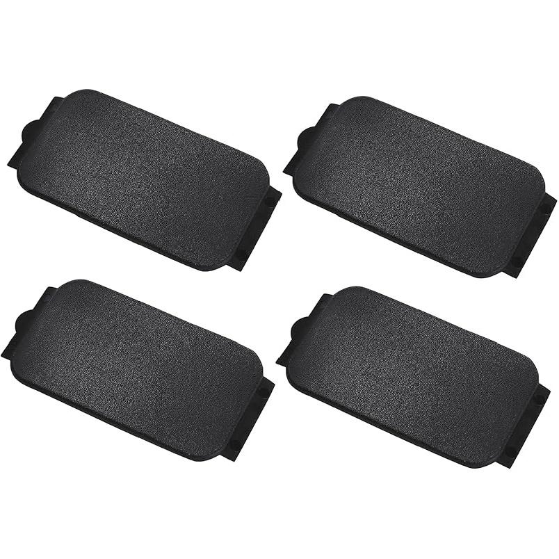 Truck Bed Rail Cap Plastic Bedrail ert Plug Box Stake Pocket Cover Compatible with Ford F150 2015-2024, F250 F350 2017-2024 Replace FL3Z99290D90AB