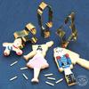 3 Golden Cookie Cutters - Nutcracker