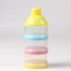 Three-Layer Transparent Portable Milk Powder and Snack Container