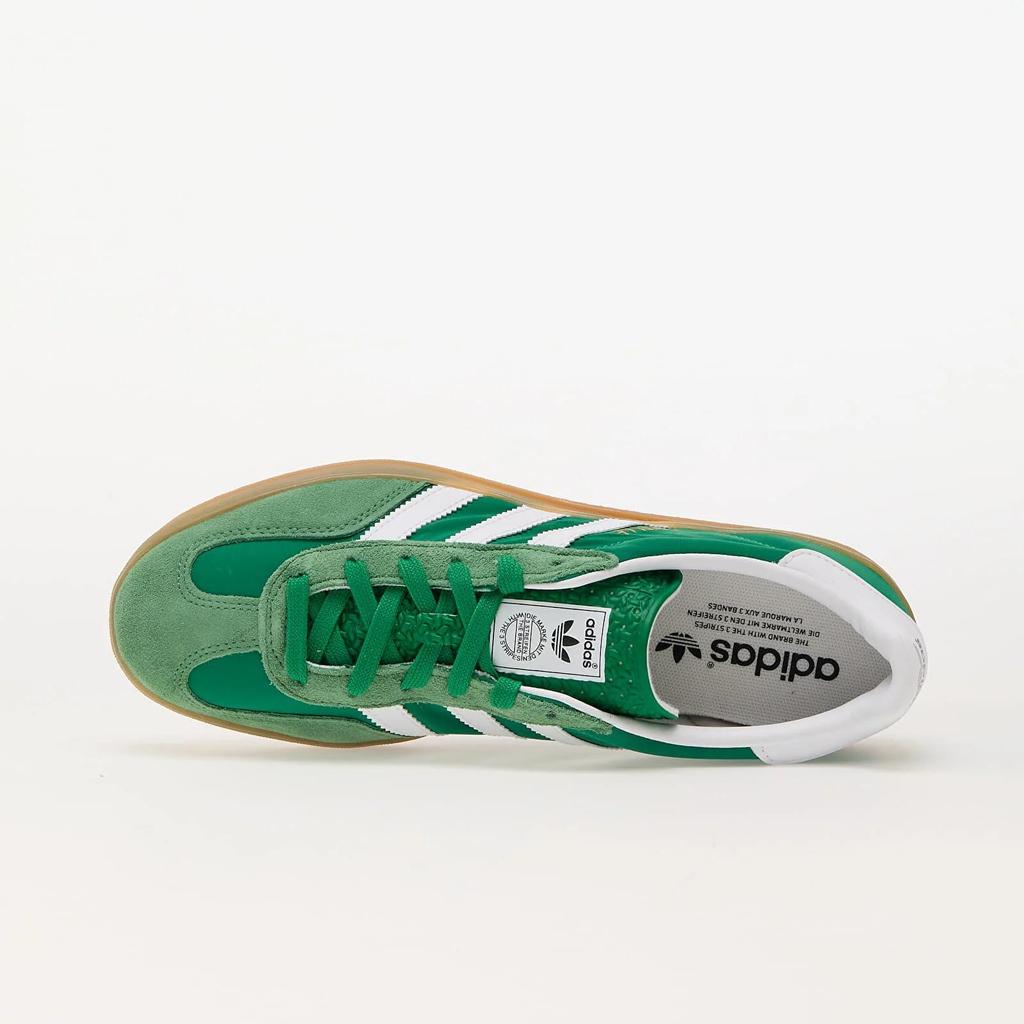 Adidas gazelle indoor sneakers suede green/white