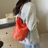Damen Schultertasche mit Katzenaufdruck Große Kapazität Tragetasche