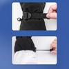 Waterproof ski gloves with touchscreen for Finger Style phones, size M, black