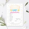 10pcs Gender Reveal Baby Shower Games Cards | Birthday Party Activities, Boy/Girl Theme, Group Fun for Kids & Adults
