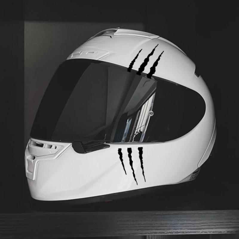 Monsterkralle Wasserdichter Vinyl-Aufkleber, Universeller Aufkleber für Motorradkotflügel Rennhelm Auto Laptop Styling Dekor